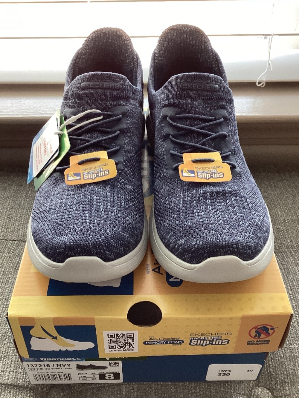 Skechers Women's Slip-Ins: On-the-GO Flex Swift - Vera Casual Sneakers, size 8